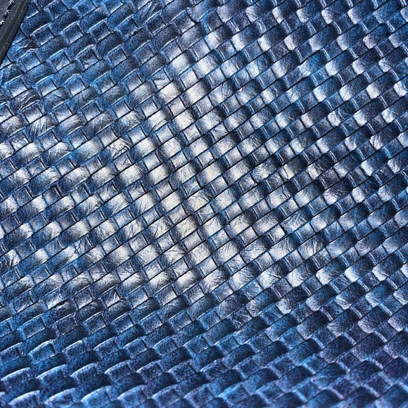 Blue Quilted Purse - Picture 5 of 7